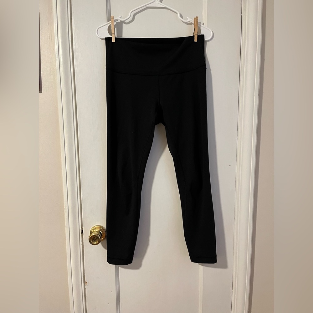 Black Lululemon Leggings Size 8